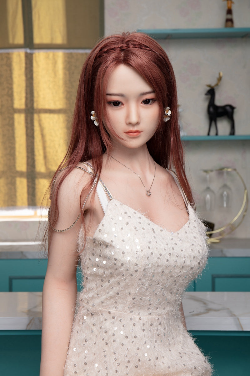 159cm 芊夢 白裙子 真人實體娃娃 B cup