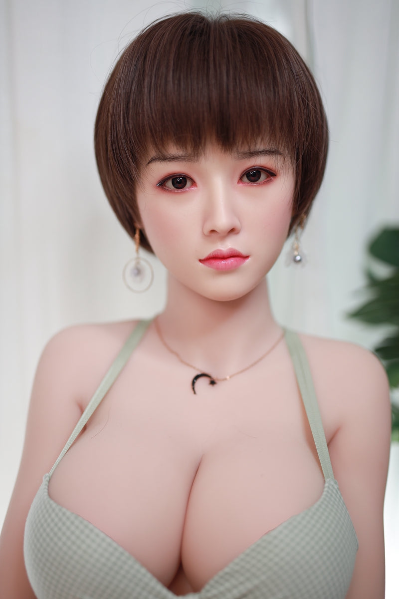 文靜學妹 學生裝含含 161cm 矽膠實體 成人娃娃