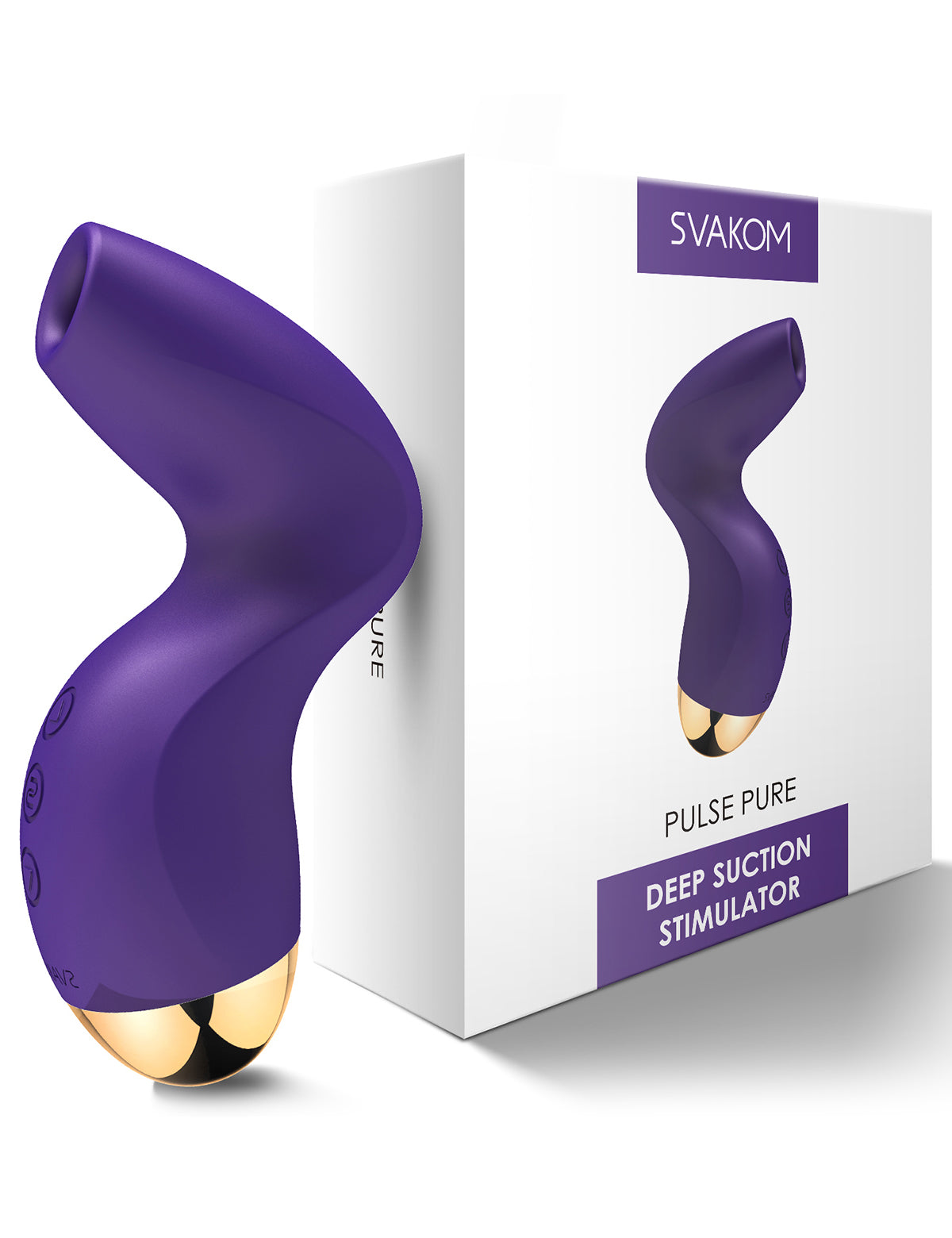 SVAKOM Pulse Pure Purple 高幾能吸引震動器