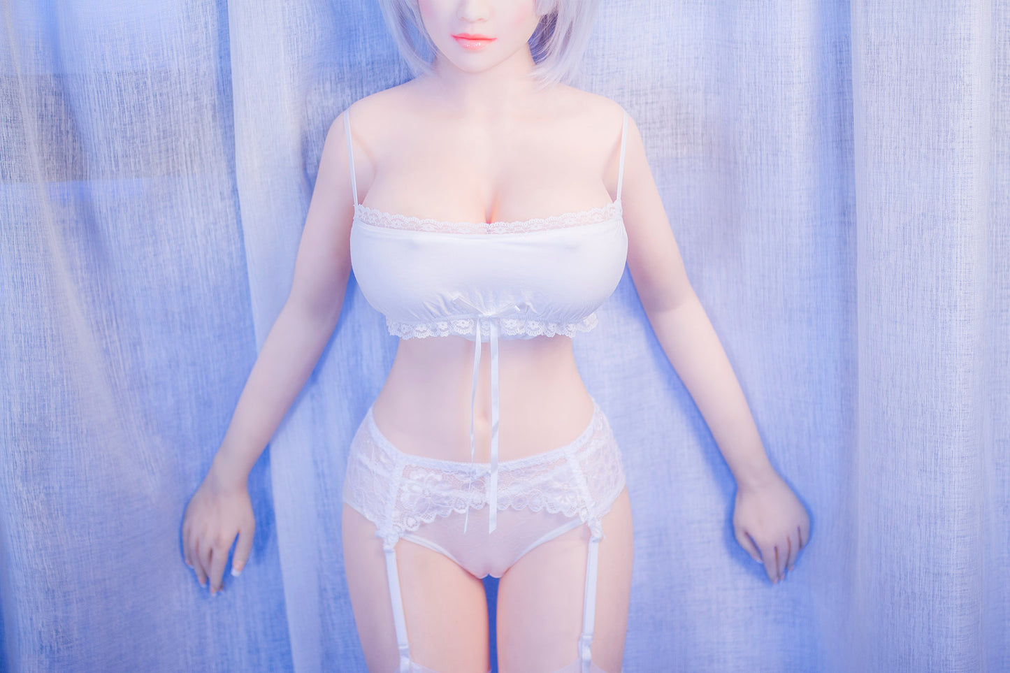 163CM 女神款小葵Aoi 銀髮巨乳蘿莉 成人娃娃