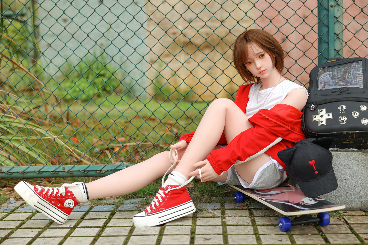 曉蘭 150cm 青春靚麗 遊戲女孩 TPE實體成人娃娃