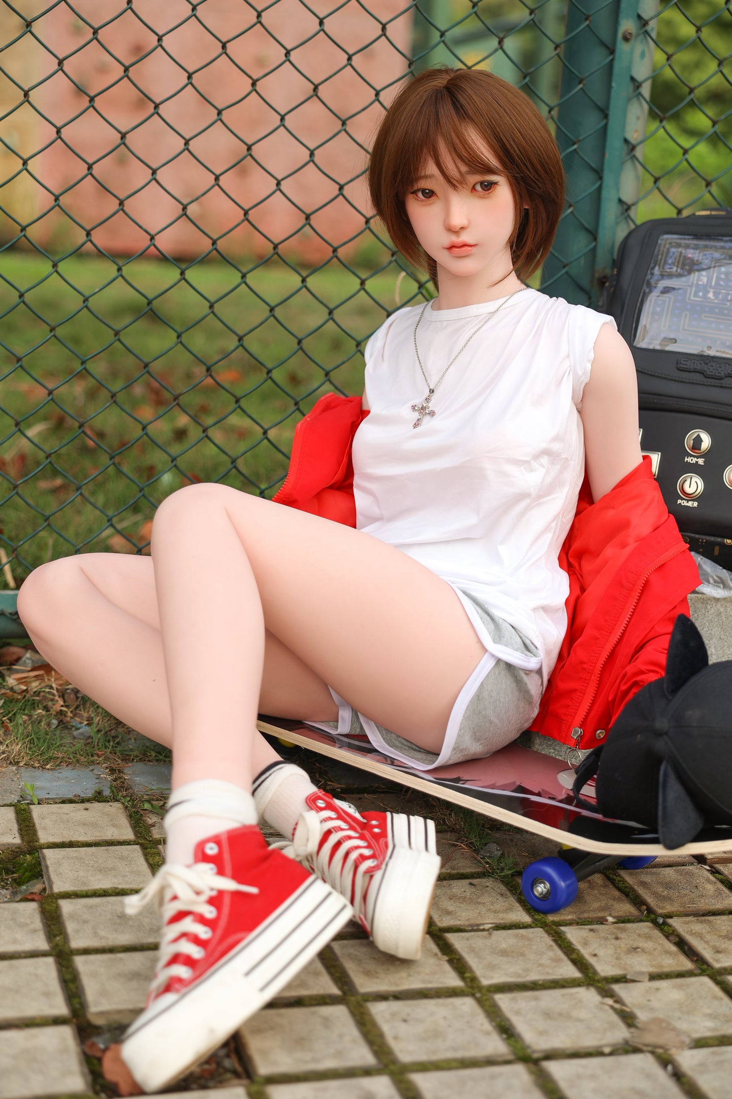 曉蘭 150cm 青春靚麗 遊戲女孩 TPE實體成人娃娃
