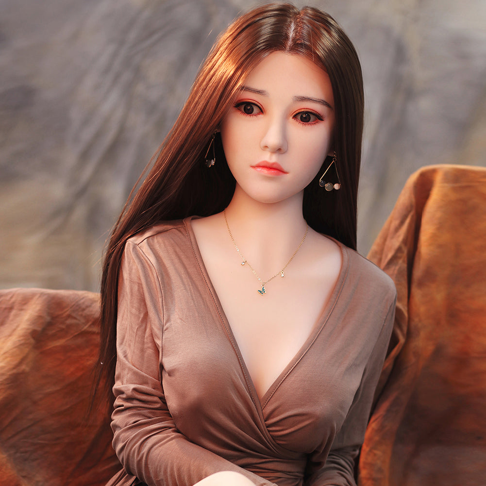 Lillian 158cm 超可愛全矽膠 冰霜氣質美女 實體性愛娃娃