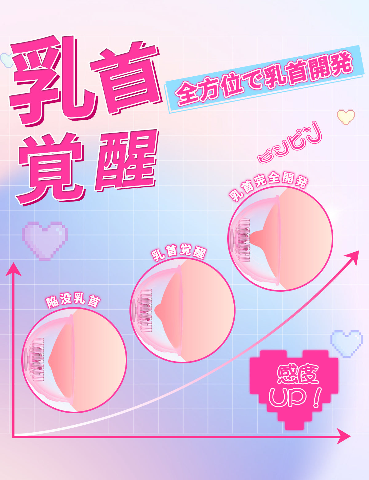 Toycod Jecca 按摩儀 胸部按摩 乳頭舌舔・摩擦 女性用 成人玩具
