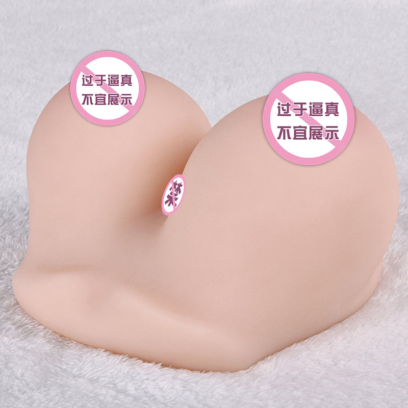 HUANSE 蜜桃乳倒模飞机杯 乳陰肛三交一體 情趣用品 D罩大奶