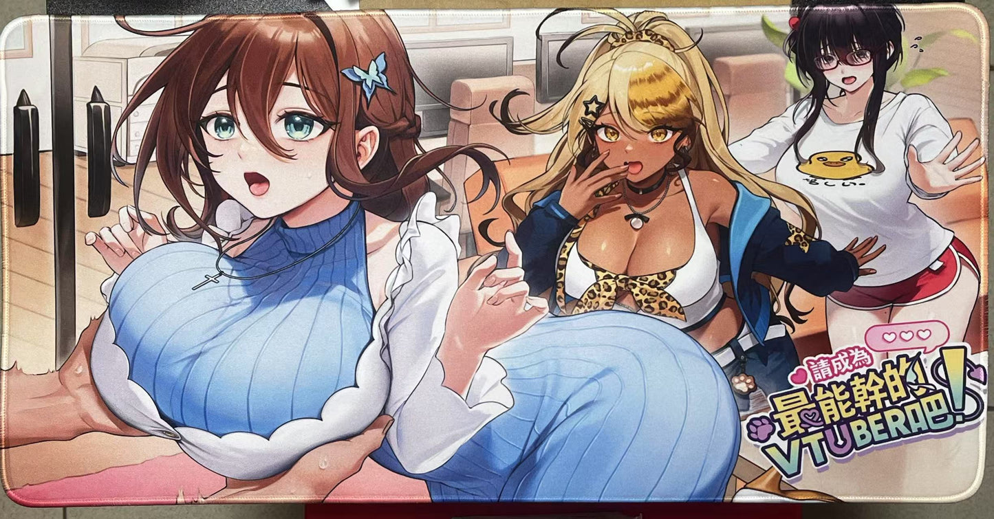 MOMONII & V-lover 最新款遊戲聯名 魅魔 APP電動飛機杯(贈送游戲聯名滑鼠墊)