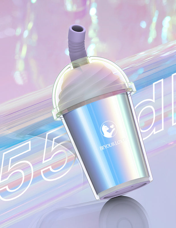 BeYourLover QQ 奶茶杯 吸吮震動器 APP遠程操控 女性情趣用品