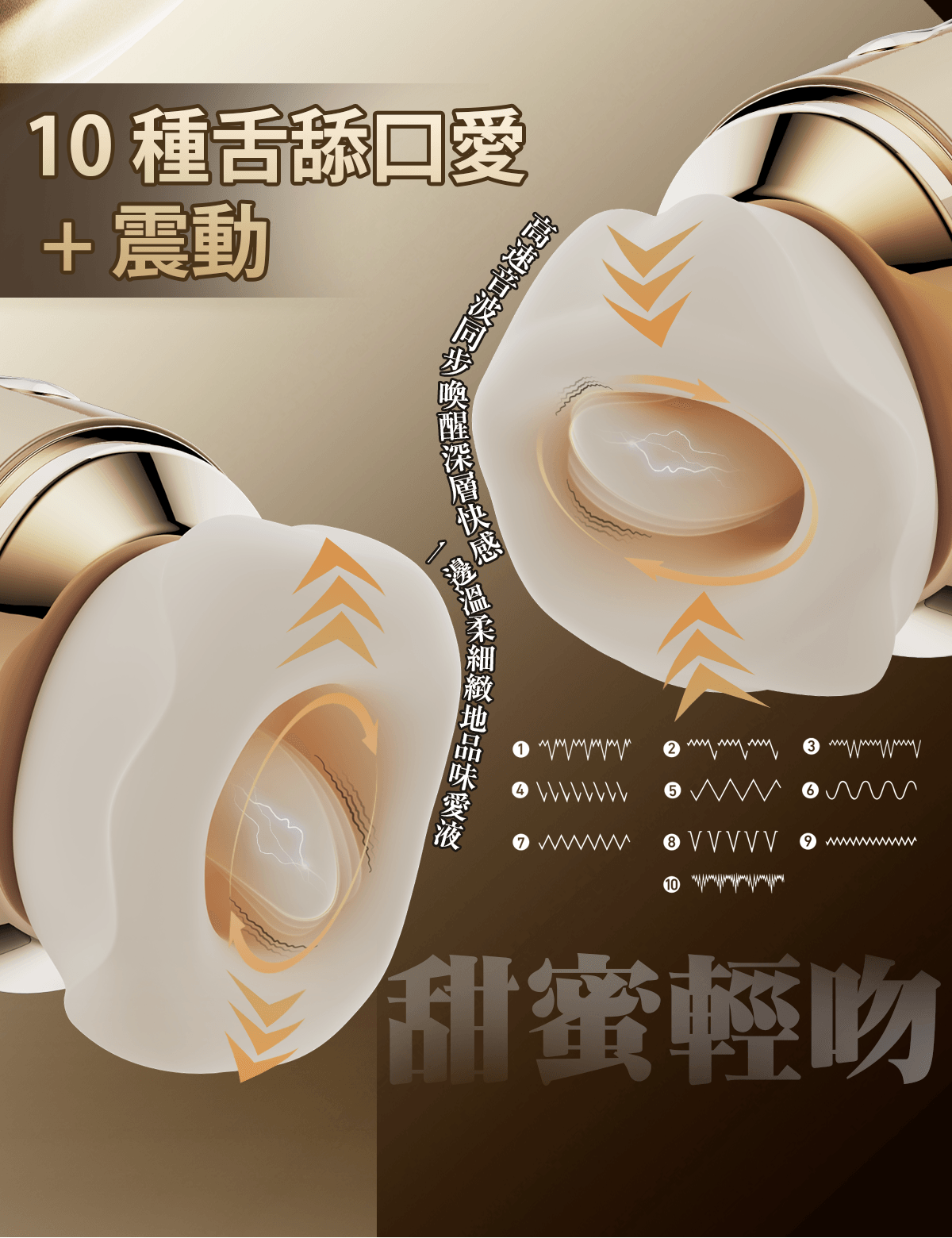 ToyCod 舌戀姬 口愛中毒 舔舐特化 敏感高潮 舌舔×吸吮×震動 溫感按摩棒 成人用品
