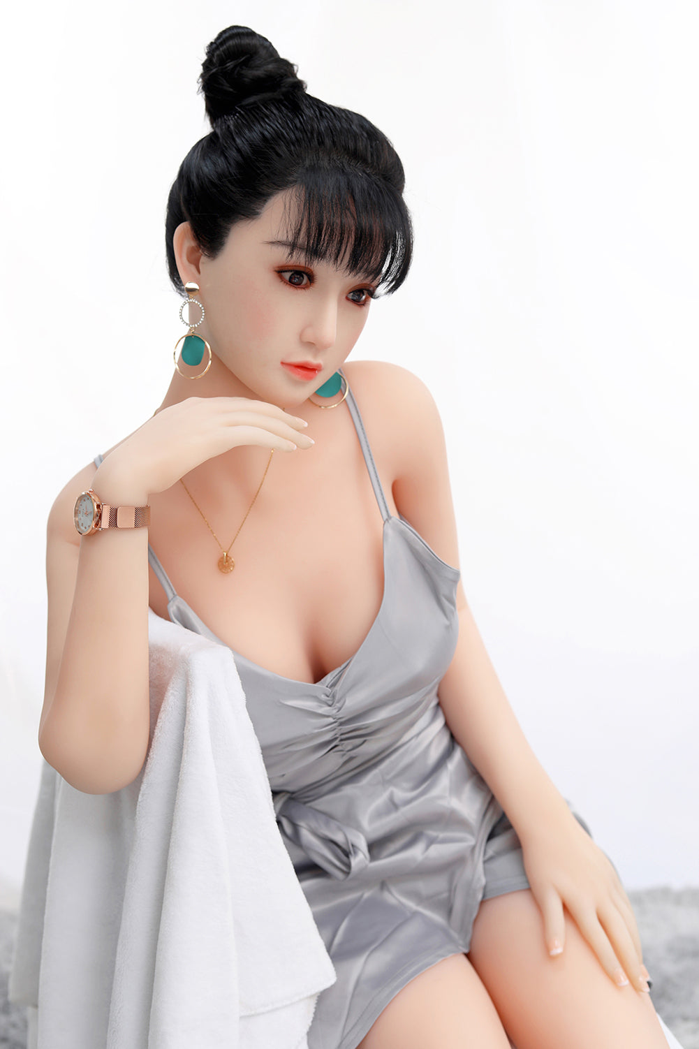 Eva 158cm 真人比例 性感古風氣質 擬真名媛 實體娃娃