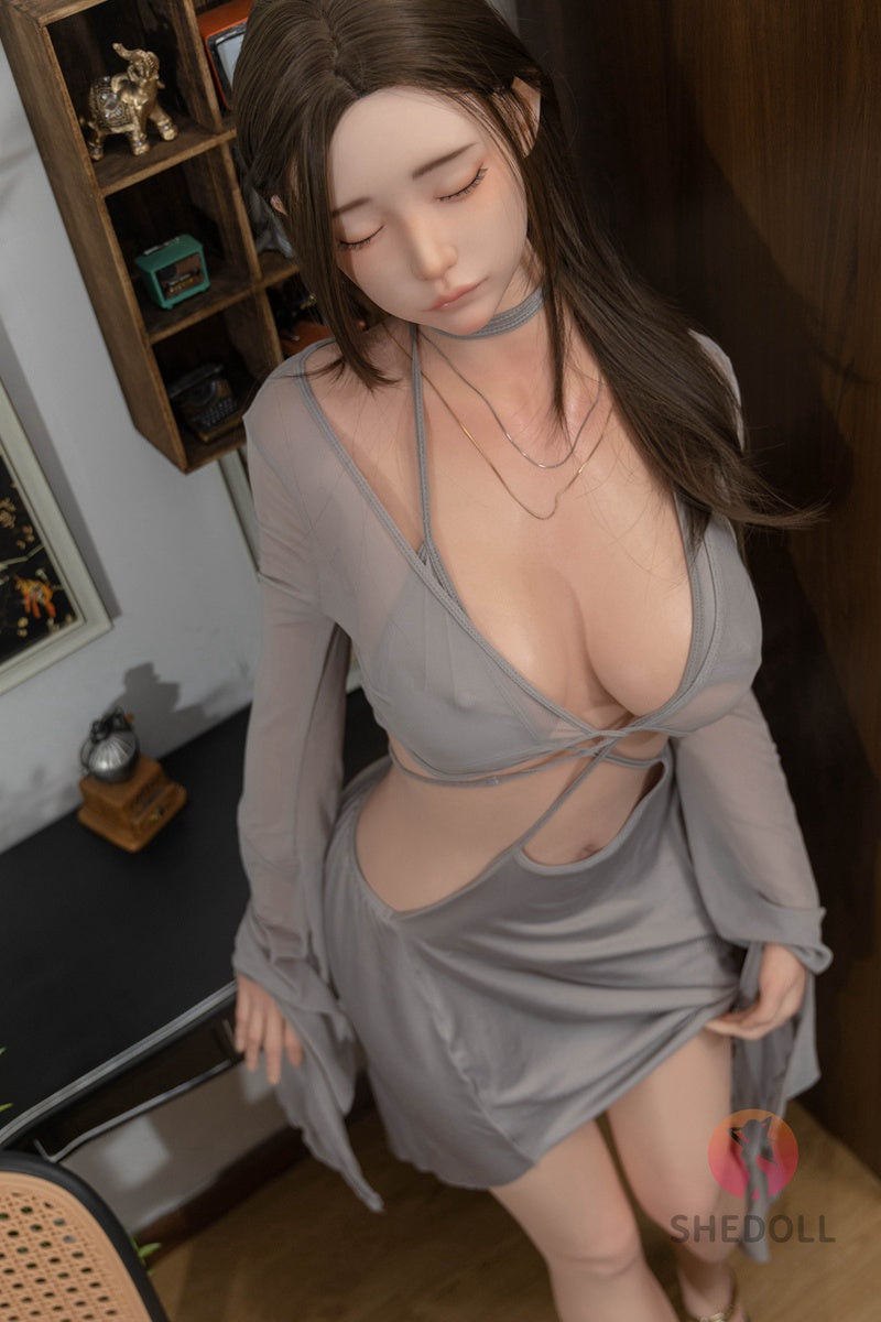睡美人 165cm 皮紋矽膠 性愛玩具成人用品