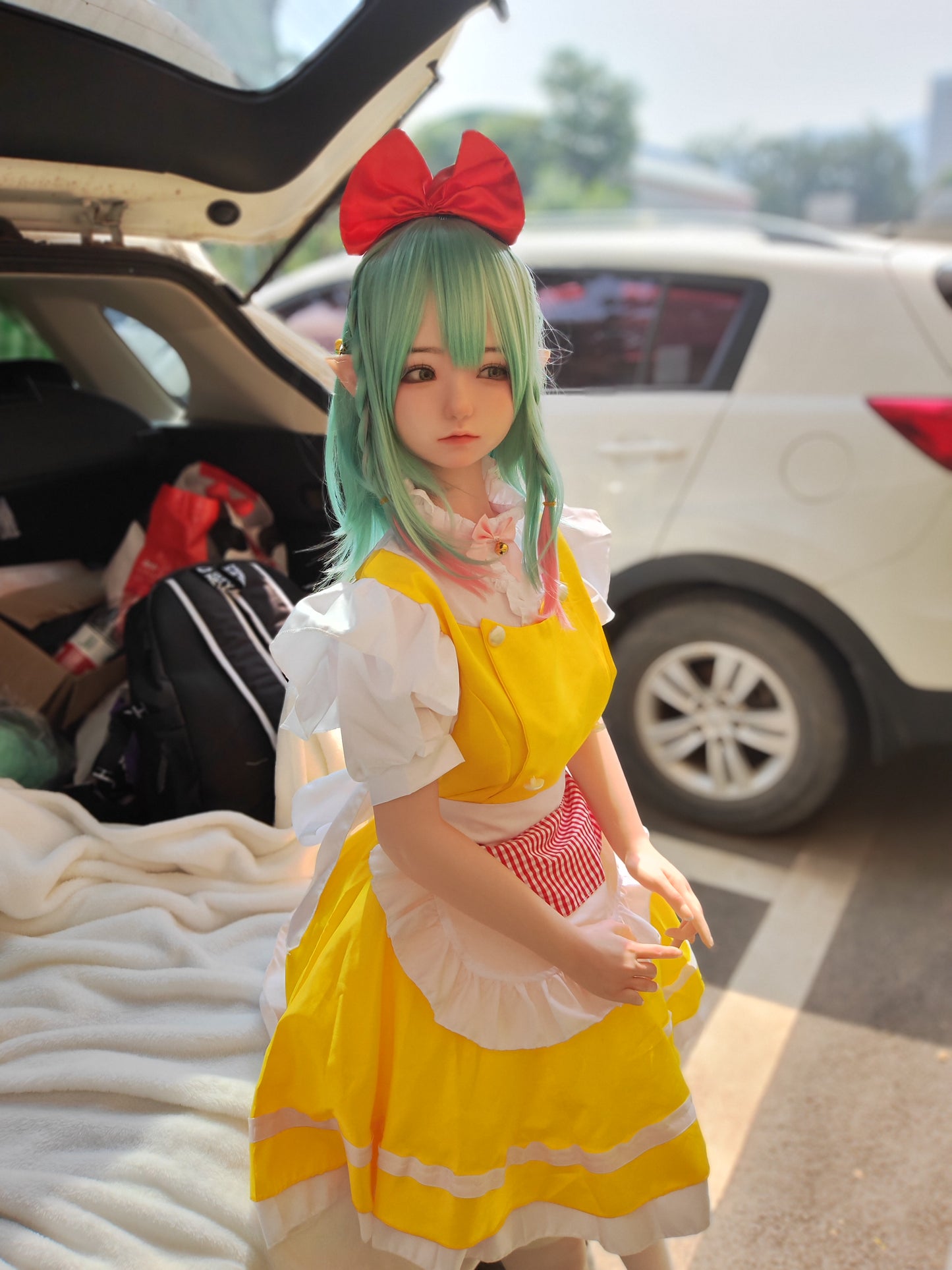 155cm 異次元精靈女傭 矽膠成人娃娃 情趣用品