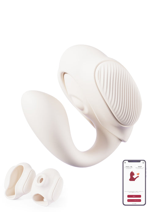 ToyCod Tilly穿戴式震動棒 吸吮×叩擊×壓迫感 兩點刺激成人用品