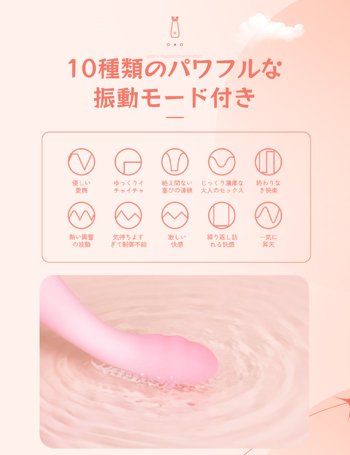 ToyCod Cloud Ipo 單頭按摩棒 情趣用品 按摩棒 女用成人
