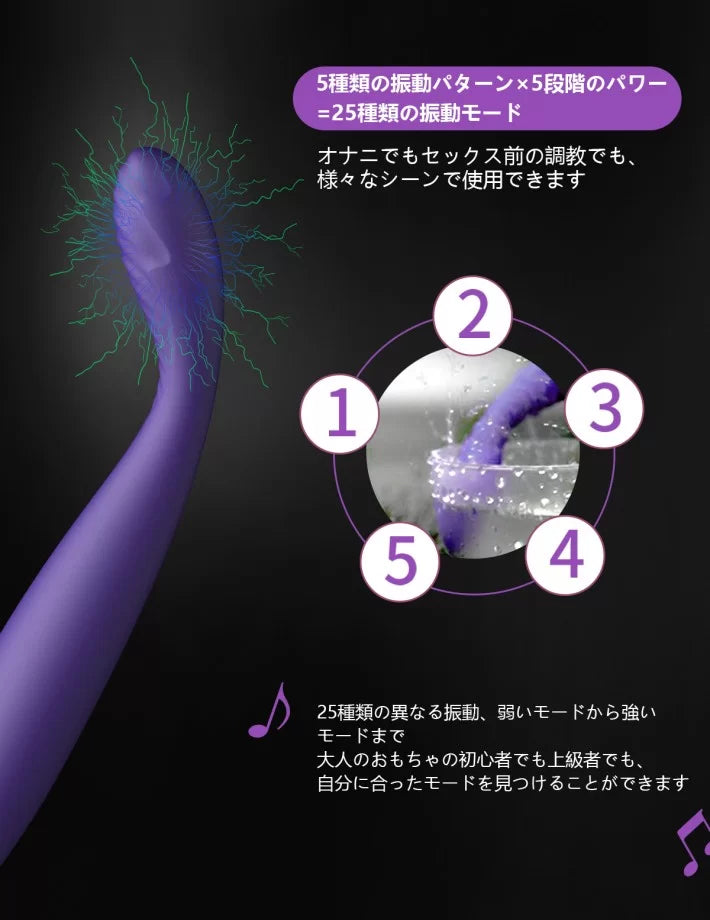 ToyCod KOKO 紫色 新手推薦G點震動棒 凹凸設計 成人用品