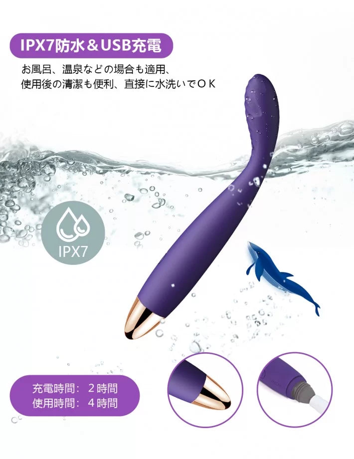ToyCod KOKO 紫色 新手推薦G點震動棒 凹凸設計 成人用品