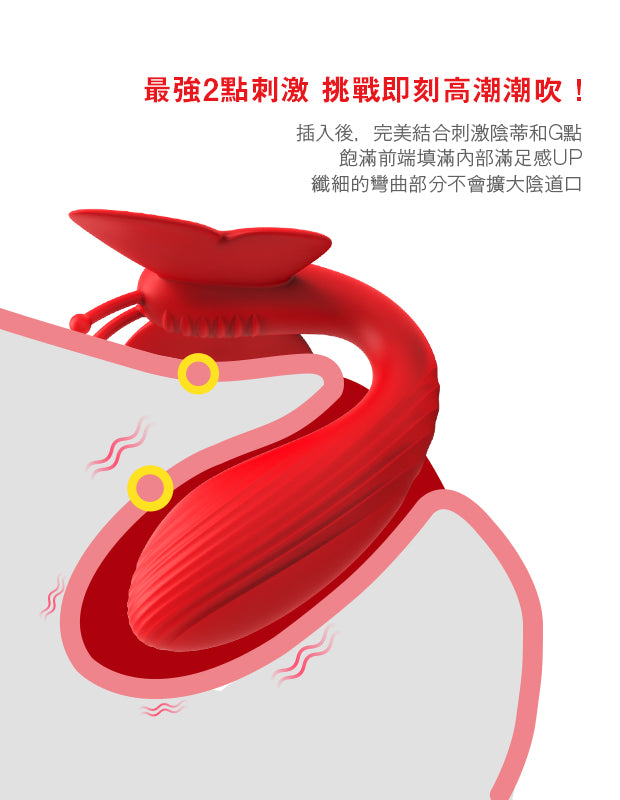 ToyCod VANESIA 手機操作遙控蝴蝶 成人用品
