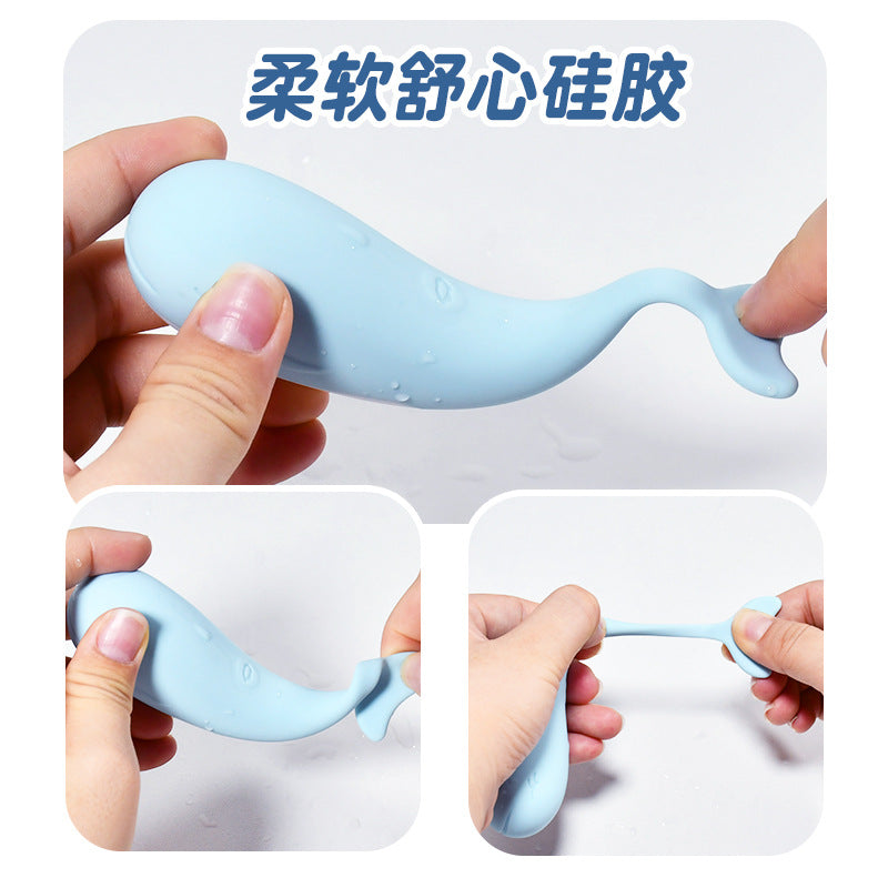 JIUAI 小鯨魚遙控跳蛋 隱形穿戴肆意玩 吸吮按摩器 多重震感