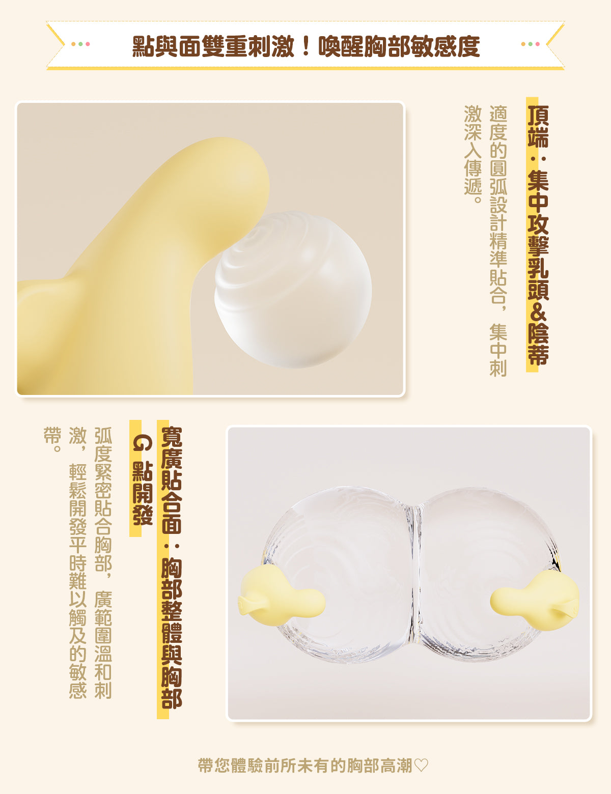 ToyCod｜BeYourLover puniko 胸部高潮開發 震動器 陰蒂快感 乳首刺激 溫感震動 超靜音 情趣用品