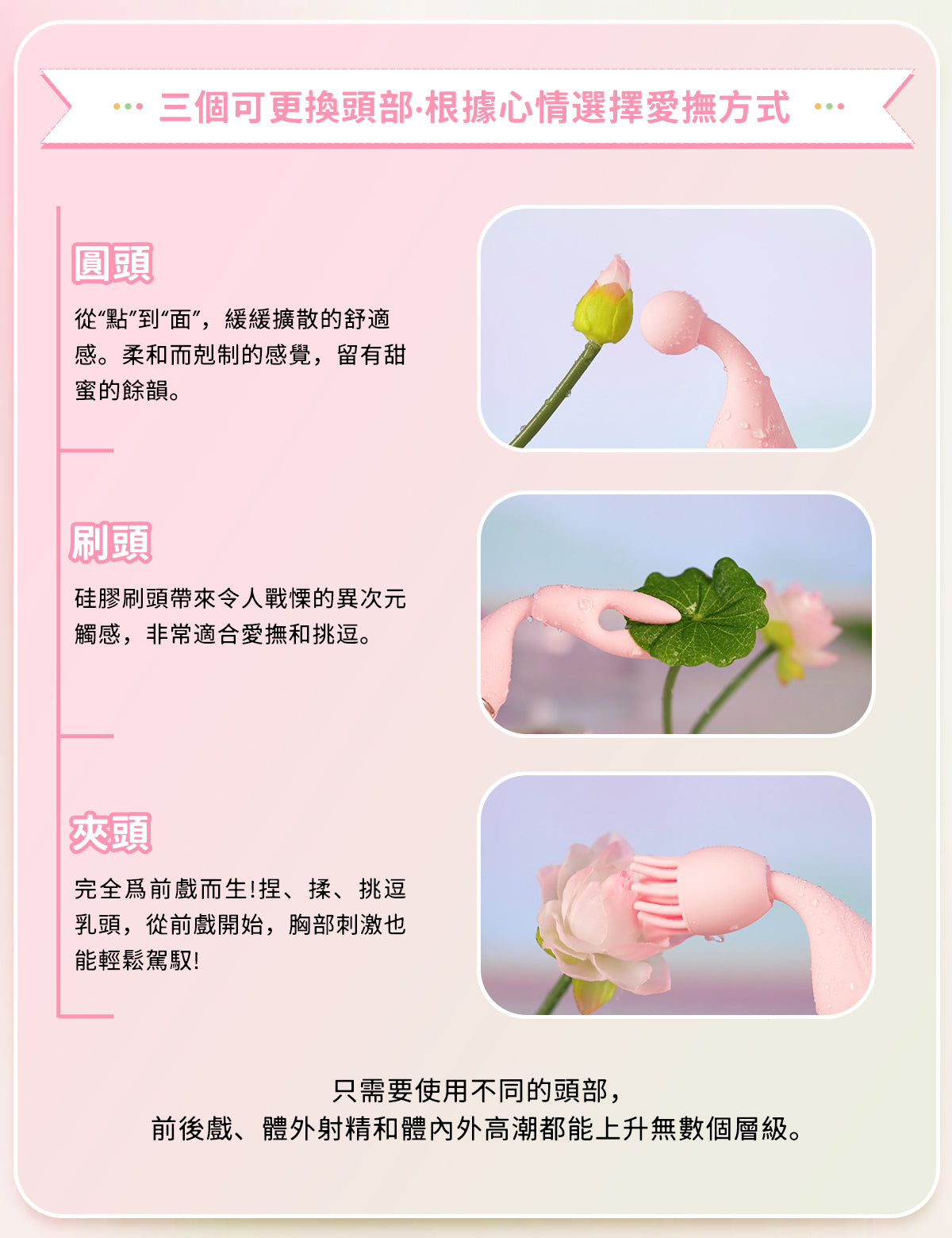 ToyCod 波見鳥 潮吹式震動器 精準電動按摩 × 吸引 × 強烈震動 × 遠端控制 3種可替換按摩頭 情趣用品