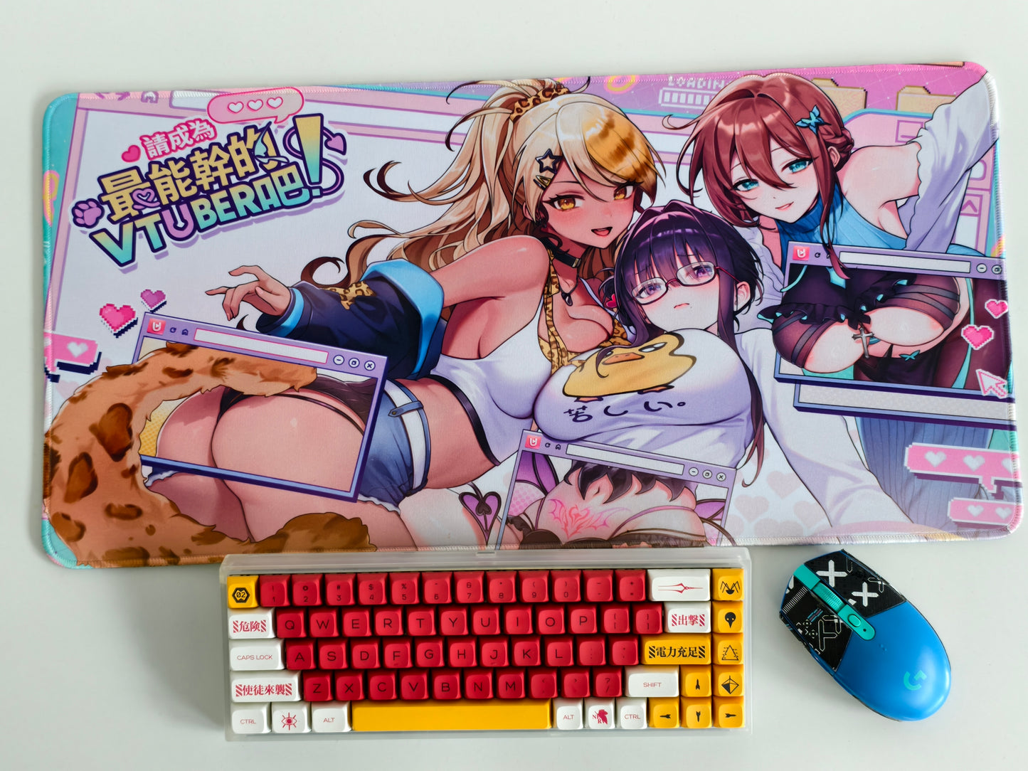 MOMONII & V-lover 最新款遊戲聯名 魅魔 APP電動飛機杯（贈送游戲聯名滑鼠墊）