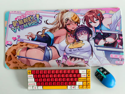 MOMONII & V-lover 最新款遊戲聯名 魅魔 APP電動飛機杯（贈送游戲聯名滑鼠墊）
