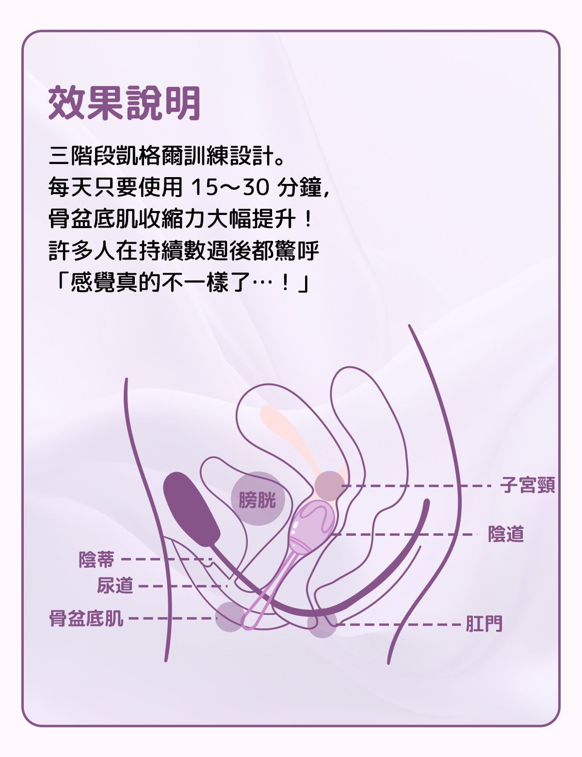 ToyCod コア美｜骨盆底肌訓練球・陰道肌力訓練・漏尿改善・產後保養・初學者適用