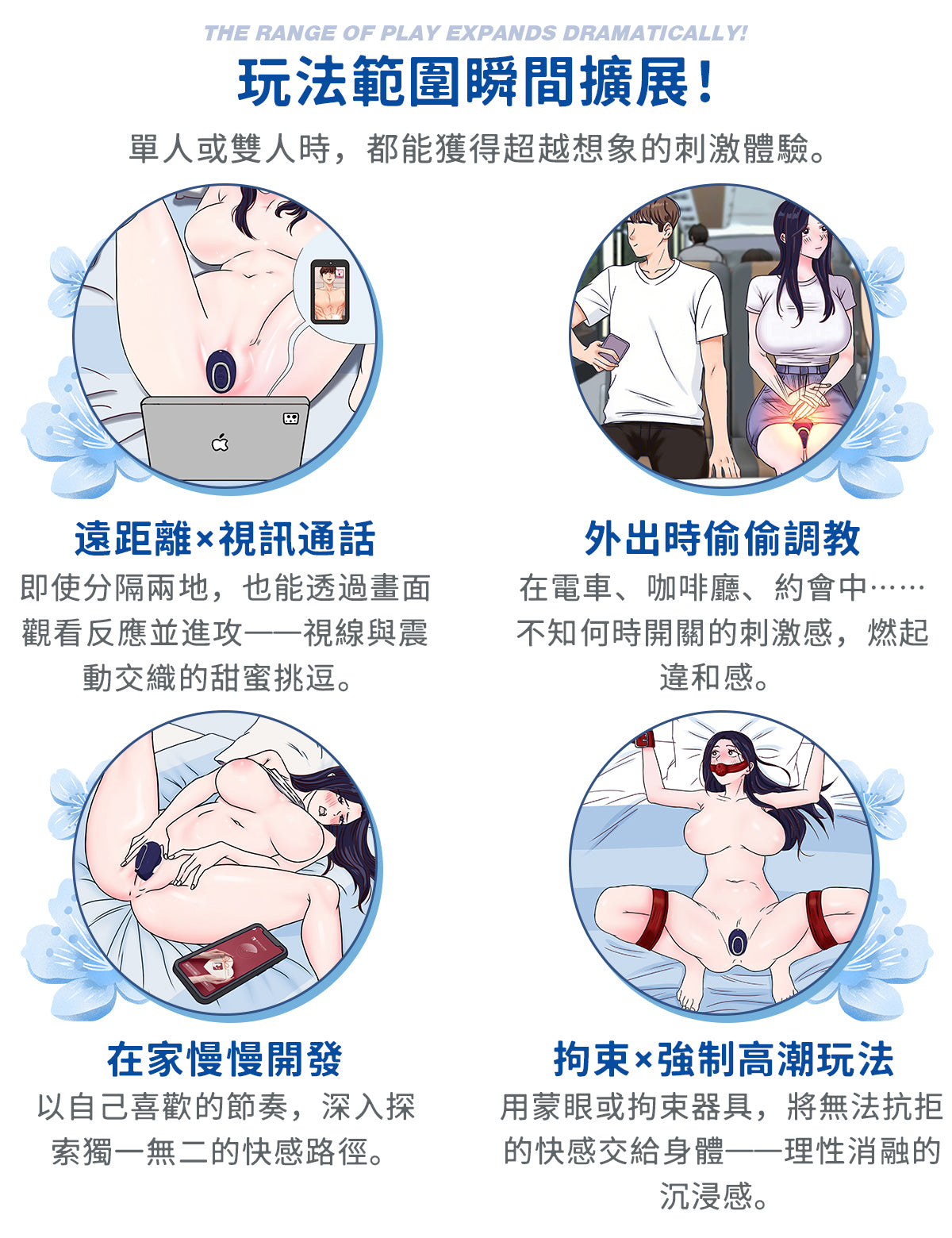 ToyCod Tara S 2代 藍色吸うやつ二代 APP操控 吸吮震動兩點刺激 女性自慰 情趣用品