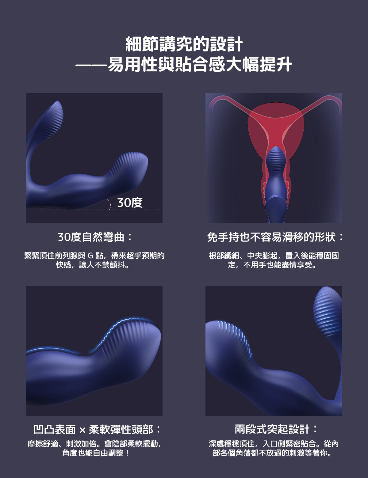 ToyCod Alan 肛門震動棒　360°旋轉　強力震動　遠端操控　前列腺刺激　男女適用　成人情趣用品