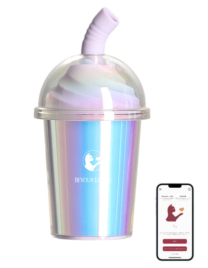 BeYourLover QQ 奶茶杯 吸吮震動器 APP遠程操控 女性情趣用品