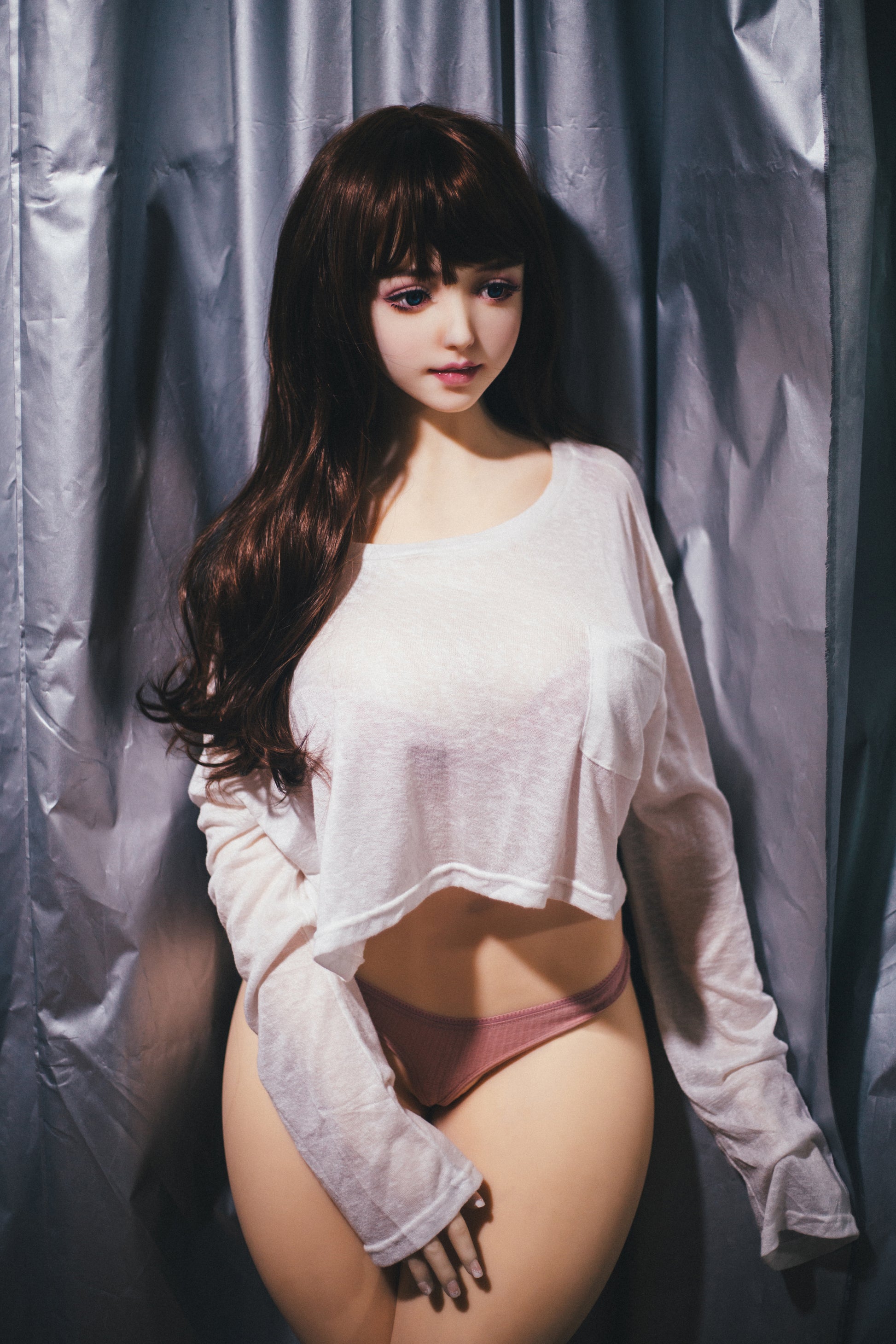 晓柒 鄰家姐姐 巨乳娃娃臉 仿真矽膠娃娃  成人用品 168cm