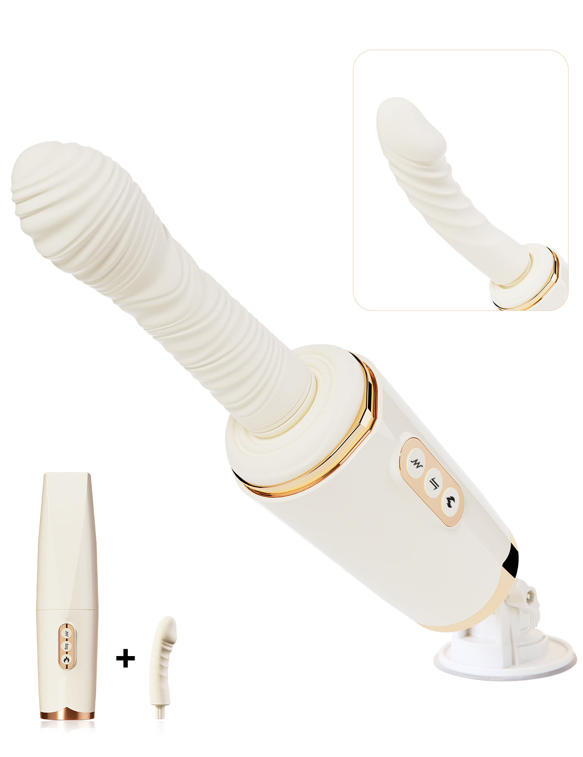 潮姫 一體式伸縮機炮 加熱 絕頂高潮 高速活塞 成人玩具