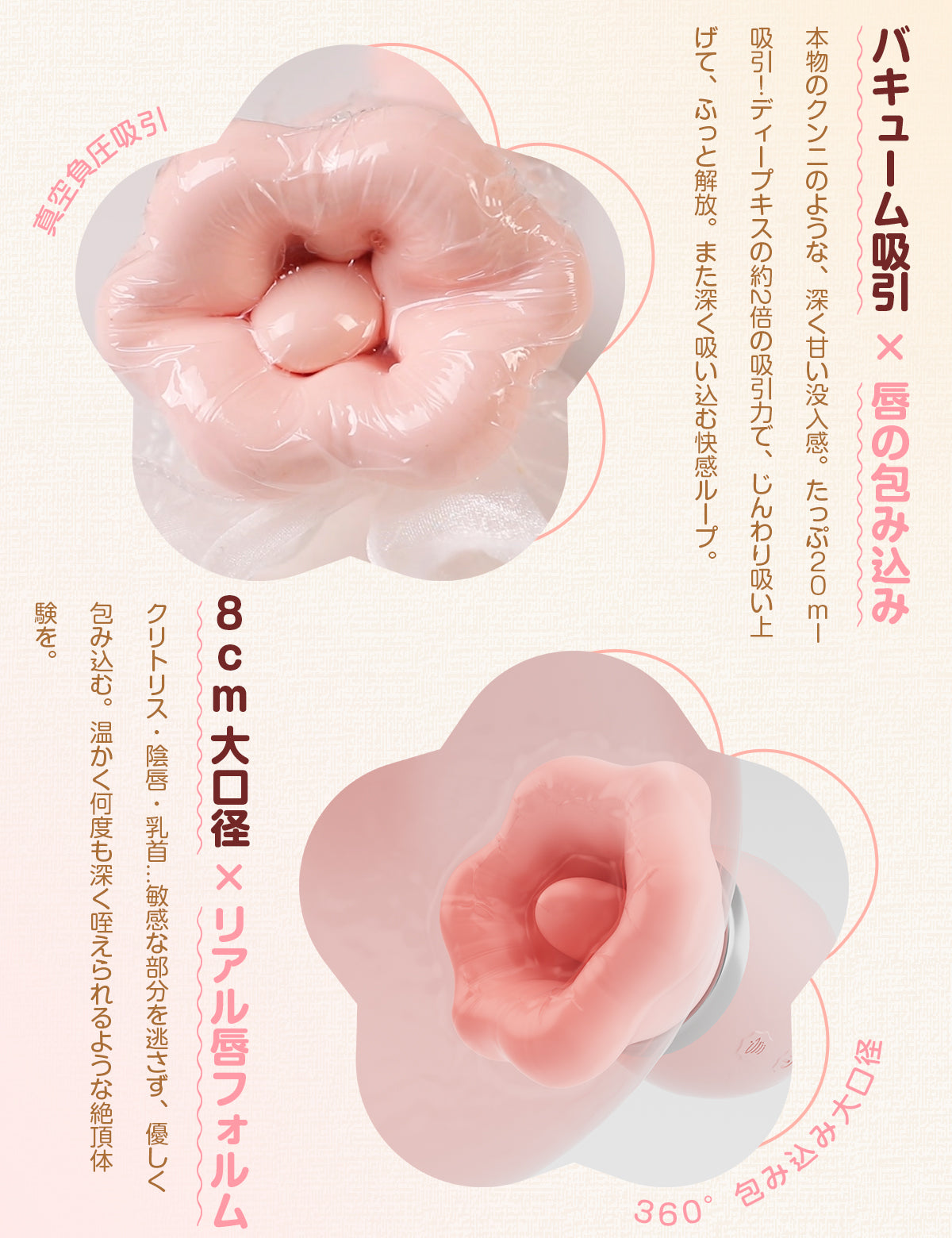 ToyCod 食人花 舔陰按摩震動棒 舌舔 輕咬 真空吸吮 震動 情趣用品