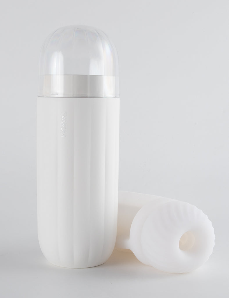 SVAKOM SAM NEO White  電動飛機杯 性用品 成人用品