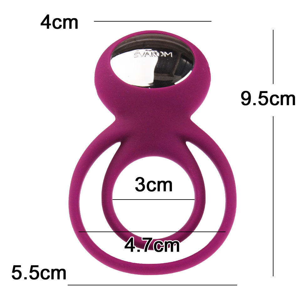 SVAKOM Tammy 男女共震 電動鎖精環 前戲 性用品