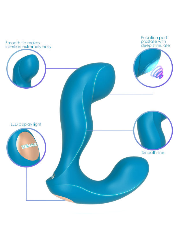 ZEMALIA Werner 肛門塞 手機遙控操作 前列腺按摩棒 情趣用品